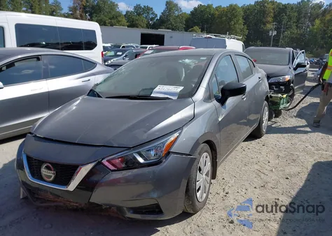 2022 Nissan Versa S из США, поврежденный, VIN 3N1CN8DV1NL861915